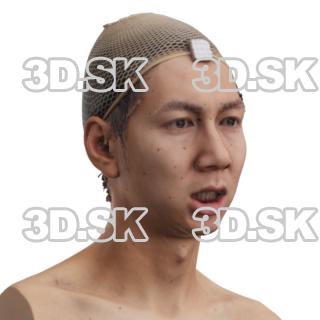 Kashiwagi Kenkichi Raw Morph Scan -  Lower Lip Depressor