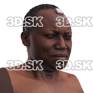 Dameon Chatman Raw Morph Scan -  Eyes Squint Cheek…