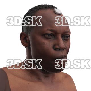 Dameon Chatman Raw Morph Scan -  Jaw Side Ways…