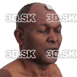 Ghalen Wilson Raw Morph Scan -  Eyelid Close Jaw…