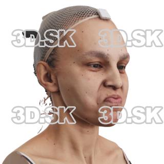 Rihanni Howard Raw Morph Scan -  Chin Raiser