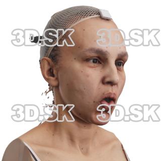 Rihanni Howard Raw Morph Scan -  Phoneme O