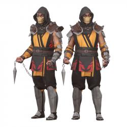 Yelvik Cosplay Scorpion Clean Body Scan